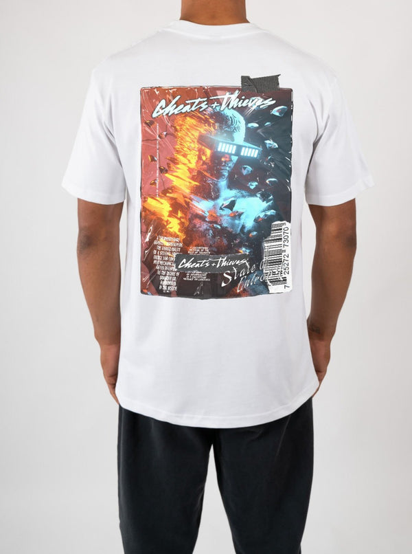 Vaporwave Poster T Shirt - White